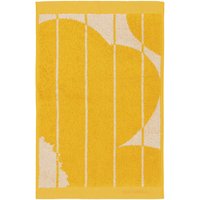 Marimekko - Vesi Unikko Gästehandtuch, 30 x 50 cm, spring yellow / ecru von Marimekko