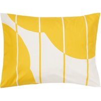 Marimekko - Vesi Unikko Kopfkissenbezug, 50 x 60 cm, spring yellow / ecru von Marimekko