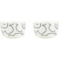 Oiva Piirto Unikko Schale Set Oiva Piirto Unikko Schale Set von Marimekko