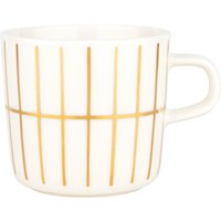 Oiva Tiiliskivi Tasse weiß 0,2 l von Marimekko