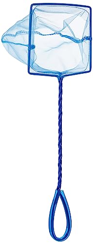 Marina Aquarienkescher, feinmaschig, 10cm, blau von Marina