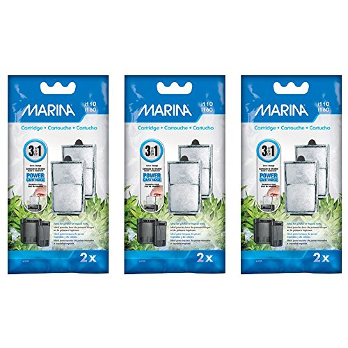 Marina i110/i160 Filter Cartridges - 6 Total Cartridges(3 Packs with 2 Cartridges per Pack) by Marina von Marina