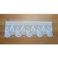 Handgehäkelte Gardine "Vögel" von Marina5000