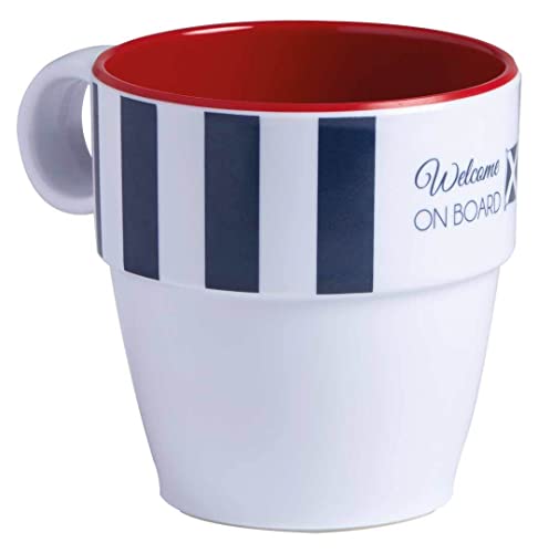 Marine Business Kaffee- Becher Tasse, Kaffeepot, Mug, Melamin, Venezia - Serie einzeln von Marine Business