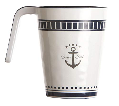 Marine Business, Mehrfarbig, Sailor Soul Tasse mit elegantem Design, Einheitsgröße, Kunststoff von Marine Business