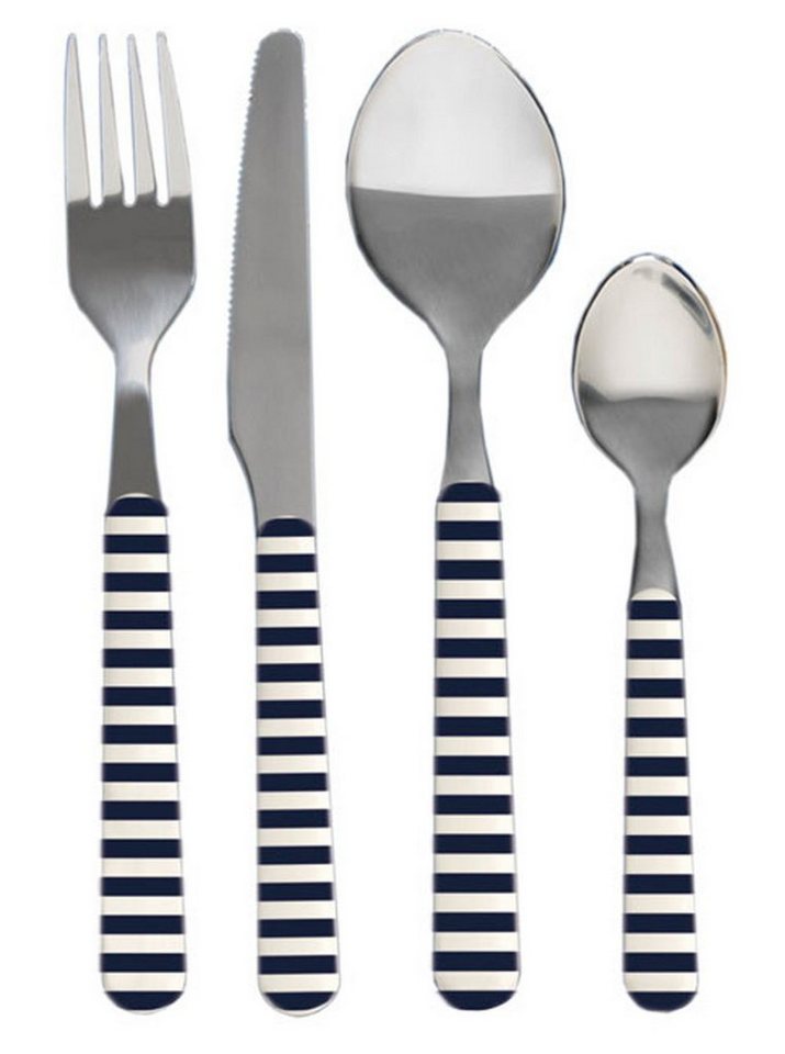 Marine Business Besteck-Set Besteck Set 24 teilig, Edelstahl, Edelstahl von Marine Business