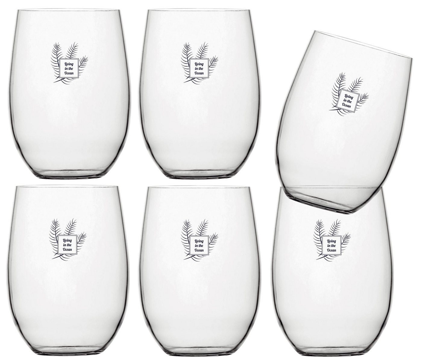 Marine Business Longdrinkglas Longdrinkglas Set 6 Stück, unzerbrechlich - Living, Tritan Marine Business Longdrinkglas Longdrinkglas Set 6 Stück, unzerbrechlich - Living, Tritan von Marine Business