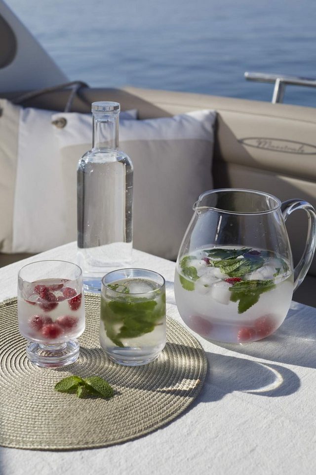 Marine Business Longdrinkglas Wasserglas Set 6 Stück, unzerbrechlich - Bahamas Clear, Ecozen von Marine Business