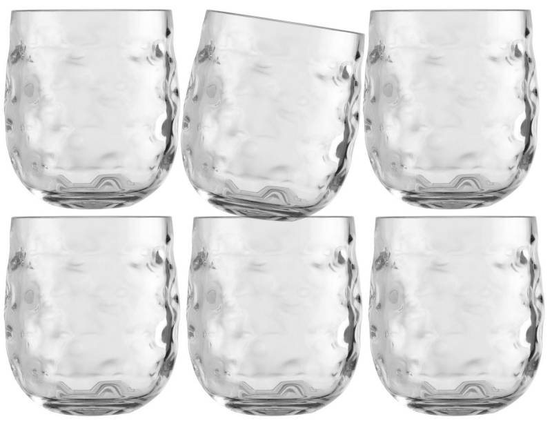 Marine Business Longdrinkglas Wasserglas Set 6 Stück, unzerbrechlich - Harmony Moon Ice, MS-Kunststoff von Marine Business