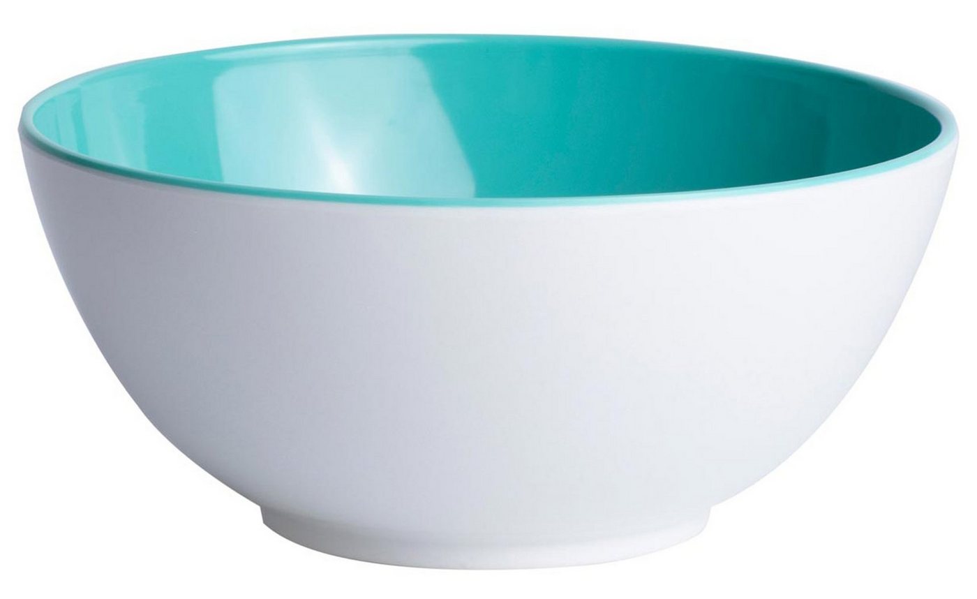 Marine Business Müslischale Salat Müsli Suppe Obst Schüssel klein, 15 cm, rund - Harmony Acqua, Su, Melamin, (1 Stück, 1-tlg) von Marine Business