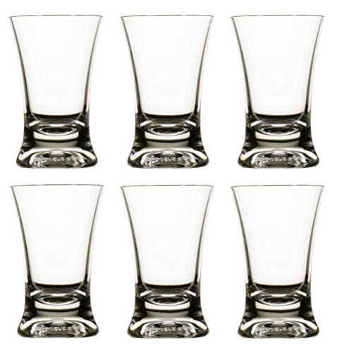 Marine Business Schnapsglas farblos Set 6 Stück, unzerbrechlich, transparent, Polycarbonat, Party von Marine Business