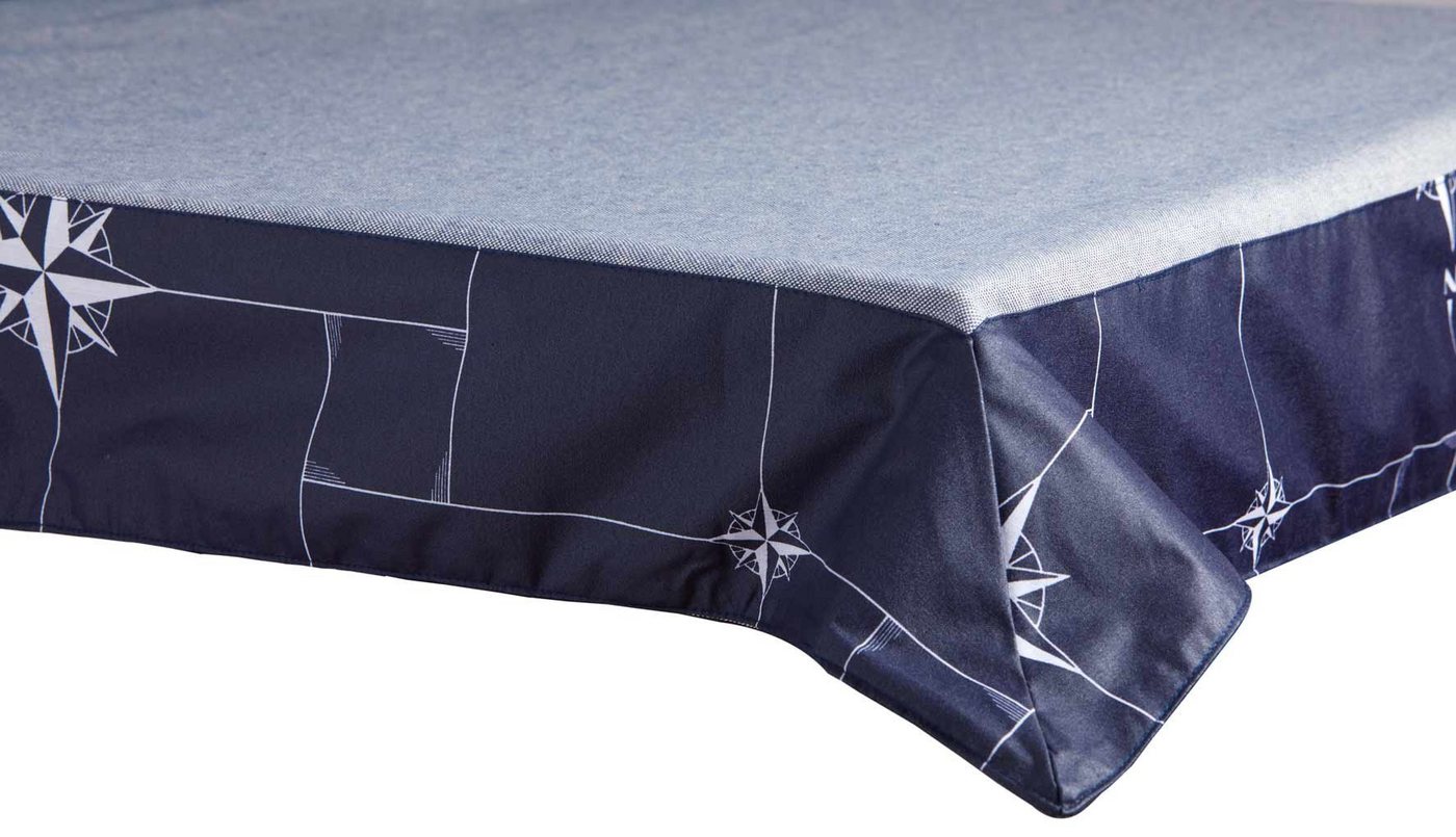 Marine Business Tischdecke Tischdecke Northwind Blau, Baumwolle/Polyester wasserabweisend, Yacht von Marine Business