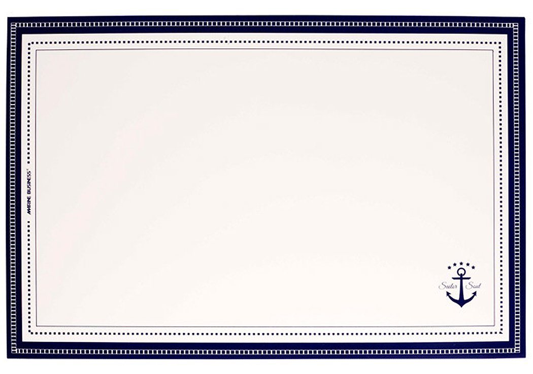 Marine Business Platzset Tischsets 6 Stück - Serie Sailor Soul - Boot, Yacht, nautic von Marine Business