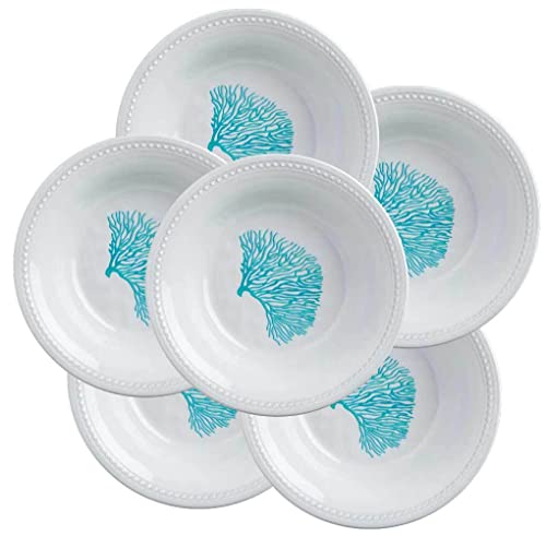 tiefer Teller, Suppenteller, Melamin - Harmony Mare 6er Set tiefer Teller, Suppenteller, Melamin - Harmony Mare 6er Set von Marine Business