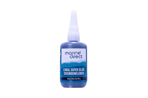 Marine Direct Korallenkleber Schwarz - Dickflüssiges Gel, 50g - Für dauerhafte Korallenbefestigung in Meerwasseraquarien, stark & zuverlässig Marine Direct Korallenkleber Schwarz - Dickflüssiges Gel, 50g - Für dauerhafte Korallenbefestigung in Meerwasseraquarien, stark & zuverlässig von Marine Direct