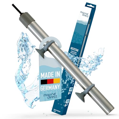 Marine Direct – Titanheizstab 600W für Süß- & Meerwasser-Aquarien – Aquarium Heizung mit Saugnäpfen – Heizstab absolut unzerbrechlich & sicher im Betrieb – Made in Germany Marine Direct – Titanheizstab 600W für Süß- & Meerwasser-Aquarien – Aquarium Heizung mit Saugnäpfen – Heizstab absolut unzerbrechlich & sicher im Betrieb – Made in Germany von Marine Direct