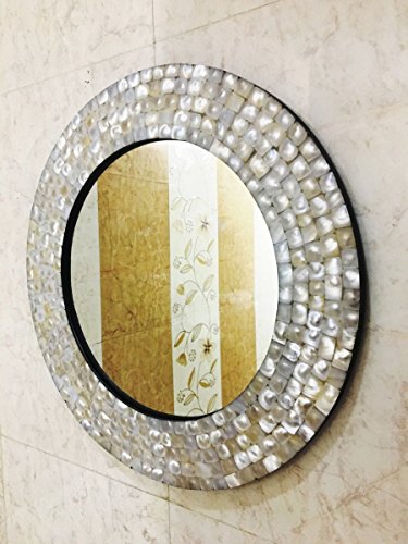 Wandspiegel Schlafzimmer Perlmutt Inlay Rahmen Deko Home Decor von Marine Nautical Store