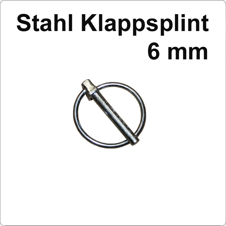 Stahl Klappsplint 6mm von Marinetech