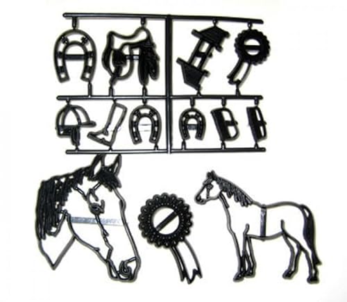 Horse Set Patchwork Cutters Sugarcraft Tools von Youdoit
