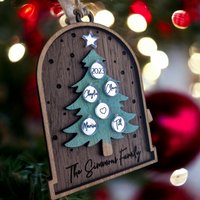 Personalisierten Weihnachtsbaumschmuck | Weihnachtsdeko Mit Familiennamen Christbaumschmuck Weihnachtsbaumanhänger Handgemacht Personalisierten Weihnachtsbaumschmuck | Weihnachtsdeko Mit Familiennamen Christbaumschmuck Weihnachtsbaumanhänger Handgemacht von MarisaAleneDesign
