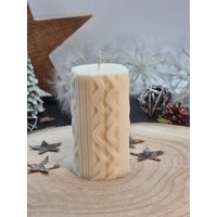 Weihnachts-Kerze/Adwendskranz-Kerze Bienenwachs Rapswachs/ Maristekerzen Deko von Maristekerzen