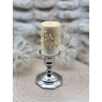 Weihnachtskerze Aus Rapswachs, Deko Kerze, Adventszeit, Maristekerze von Maristekerzen