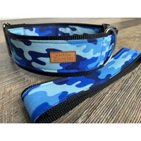 Blaues Camo Hundehalsband, Maritim, Pei, Kanada, Camouflage, Jagd, Jäger von MaritimeZoomies