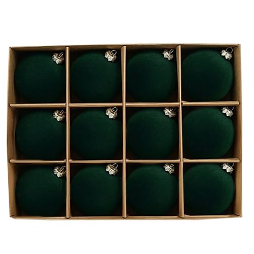 Maritown Weihnachtskugeln Samt Weihnachtsschmuck Kugeln 24 Stück 2,4 Zoll beflockte Kunststoff bruchsichere Weihnachtskugeln Urlaub Party hängende Dekorationen für Weihnachtsbaum Dekor Maritown Weihnachtskugeln Samt Weihnachtsschmuck Kugeln 24 Stück 2,4 Zoll beflockte Kunststoff bruchsichere Weihnachtskugeln Urlaub Party hängende Dekorationen für Weihnachtsbaum Dekor von Maritown