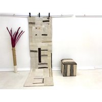 Handgefertigter Teppichläufer Aus Jute 271 X 75 cm Im Vintage Hanf Stil von MarjinalRug