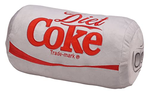 Mark Feldstein & Associates Coca Cola Diet Coke Can Classic Grey Embroidered Plush Throw Pillow 33.0 cm von Mark Feldstein & Associates