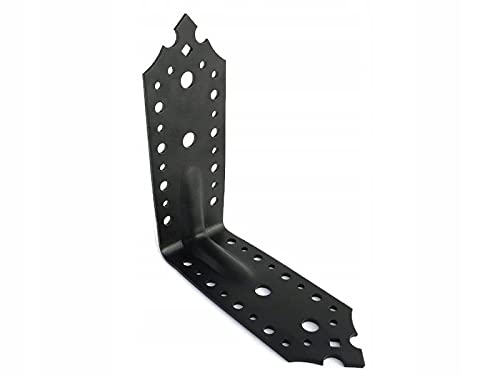 SDKP9-4 St. Winkelverbinder 165x165x65x2.5 mm mit Rippe Sicke Lochwinkel Bauwinkel Holzverbinder Balkenwinkel Verbinder Pulverbeschichtung Schwarz Dekorativ SDKP9-4 St. Winkelverbinder 165x165x65x2.5 mm mit Rippe Sicke Lochwinkel Bauwinkel Holzverbinder Balkenwinkel Verbinder Pulverbeschichtung Schwarz Dekorativ von Mark
