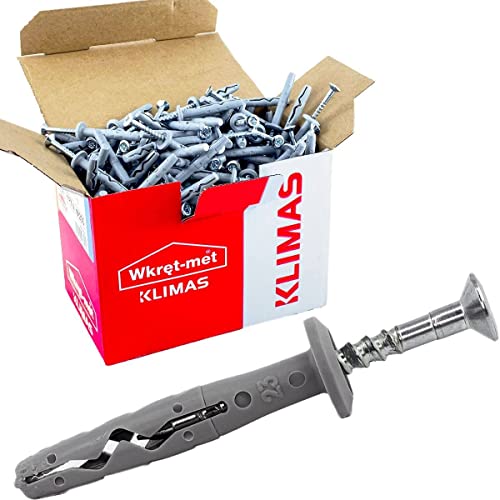 Schlagdübel SMK 6 x 60 Nageldübel Dübel - 200 St. Nageldübel mit Kragen Zylinderkopf von Mark