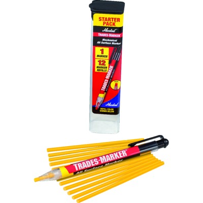 Trades-Marker Starter Pack rot von Markal