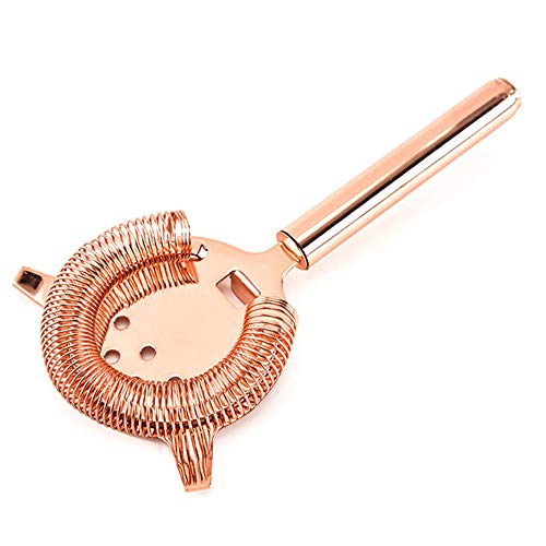 Markcur Barsieb Kupfer Cocktail Strainer Bar Eis Sieb Cocktail Sieb - 19.5x10 cm von Markcur