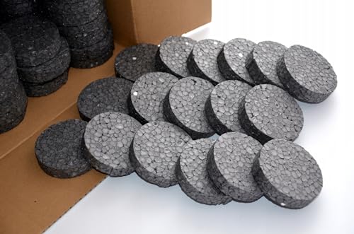 100 Stück EPS Styropor Abdeckkappen Rondelle Ø 67 mm Dicke 16 mm Styropor-Scheibe Für Dämmstoffdübel Tellerdübel Fassadendämmung Wärmedämmung Fassade Zubehör Für Dämmung im WDVS (Graphit, 100 Stück) 100 Stück EPS Styropor Abdeckkappen Rondelle Ø 67 mm Dicke 16 mm Styropor-Scheibe Für Dämmstoffdübel Tellerdübel Fassadendämmung Wärmedämmung Fassade Zubehör Für Dämmung im WDVS (Graphit, 100 Stück) von Marke