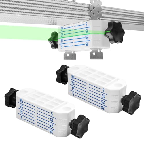 2 St. x Deckennivellierungshalter Profil CD60 ES Kleiderbügel Gipskartonplatte Regips Nivelliersystem für abgehängte Decken Schnell Montagewerkzeug 2 St. x Deckennivellierungshalter Profil CD60 ES Kleiderbügel Gipskartonplatte Regips Nivelliersystem für abgehängte Decken Schnell Montagewerkzeug von Marke