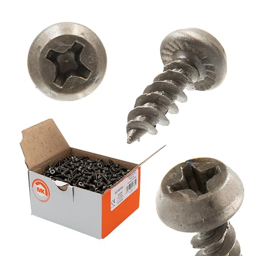 Profilverbindungsschrauben Metall-Metall 3,9 x 11 – 1000 St. Schwarz Profilverbindungsschrauben Trapezkopf PH von Marke