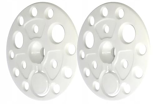 Unterlegscheiben 60mm zur Fixierung und Unterstützung aller Arten von weichen bis mittleren Dämmplatten und Platten, Lastverteilung (Dämmstoffteller 100 St.) von Marke