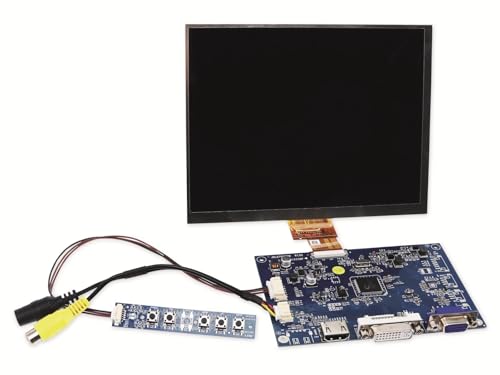 20,3 cm (8") Display-Set LS-8, HDMI/DVI/VGA/CVBS von Markenlos