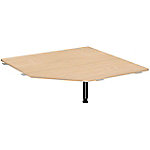 4 Fuß Flex Verkettungsplatte Fünfeck 90° mit Stützfuß, mit Kabelführung, inkl. Verkettungsmaterial, höhenverstellbar, 1225x1225x680-800, Buche/Anthrazit 4 Fuß Flex Verkettungsplatte Fünfeck 90° mit Stützfuß, mit Kabelführung, inkl. Verkettungsmaterial, höhenverstellbar, 1225x1225x680-800, Buche/Anthrazit von Unbranded