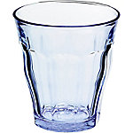 Becher Gehärtetes Glas 310 ml Blau, Transparent 6 Stück von Unbranded