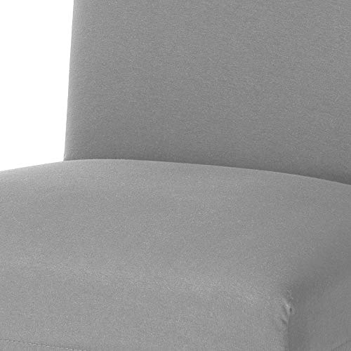 Markenlos Bi-Elastic Stuhlhusse Stuhlüberzug grau- JETZT REDUZIERT - (UVP: 14,50 €) von Markenlos