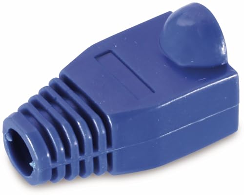 Knickschutzhülle für RJ45-Stecker, blau von Markenlos