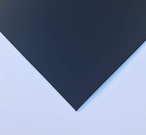 PE-HD Polyethylen Platte schwarz Rammschutz Wandschutz Wurzelschutz 2 m x 1 m (2000 x 1000 x 1) von Markenlos