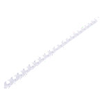 Plastikbinderücken DIN A4 PVC für 25 Blatt 6 mm Weiß 100 Stück Plastikbinderücken DIN A4 PVC für 25 Blatt 6 mm Weiß 100 Stück von Unbranded