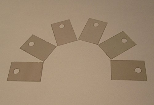 Markenlos Set 6x Glimmerscheibe Isolierscheibe TO220 TO-220 f Kühlkörper Montage 18x12mm Markenlos Set 6x Glimmerscheibe Isolierscheibe TO220 TO-220 f Kühlkörper Montage 18x12mm von Markenlos