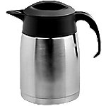 Vakuum Isolierkanne EasyClean 1,6 l Edelstahl Silber, Schwarz von Unbranded