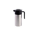 Vakuum Kanne EasyOpen, 1,6 l, Edelstahl Silber, Schwarz von Unbranded