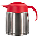 Vakuumbecher EasyClean 1,2 l Edelstahl Silber, Rot Vakuumbecher EasyClean 1,2 l Edelstahl Silber, Rot von Unbranded