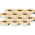 Zolemba Kompatibel Brother DK-11204 Kompatibel Mehrzwecketiketten Selbstklebend Weiß 17 x 54 mm 12 Rollen à 400 Etiketten von Unbranded